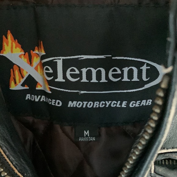 X Element leather jacket. Advance Motorcycle Gear. Sz: Medium - Picture 12 of 16